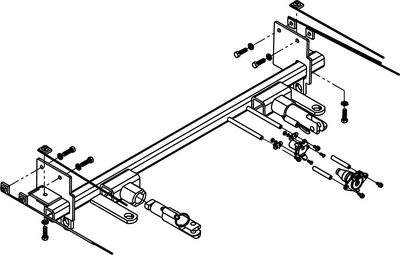 BLUE OX BX1128 BASEPLATE 17 JEEP GRND CHEROK